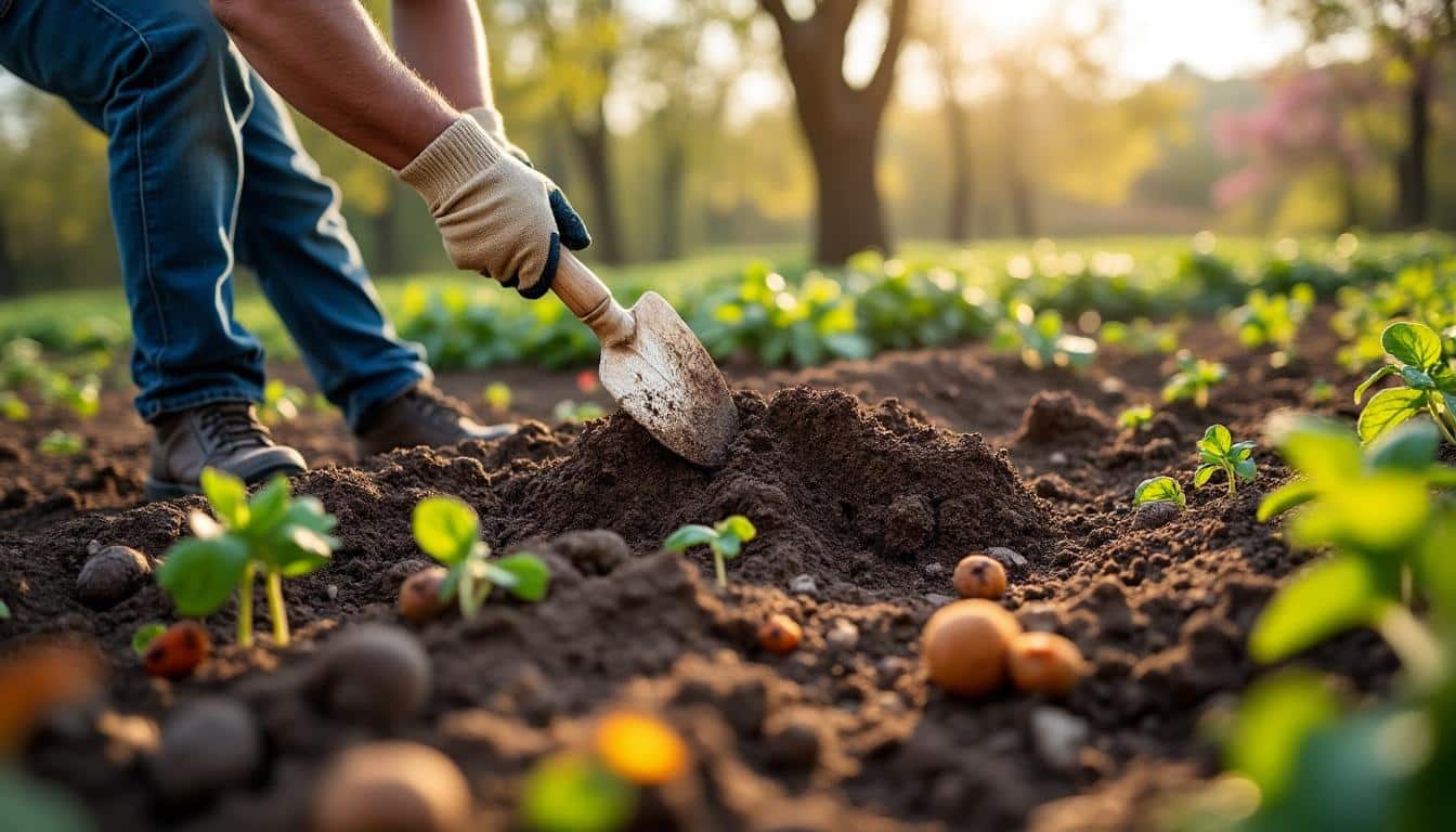 Illustration: À quel moment préparer la terre du potager selon les saisons ?