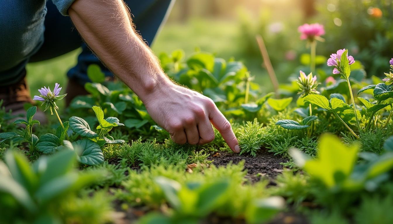 Illustration: Définition et identification des mauvaises herbes dans la pelouse