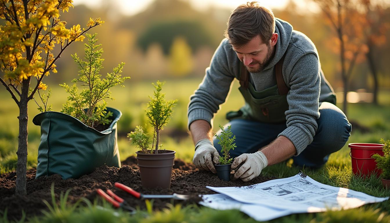 Illustration: Les missions principales du jardinier paysagiste : création et aménagement