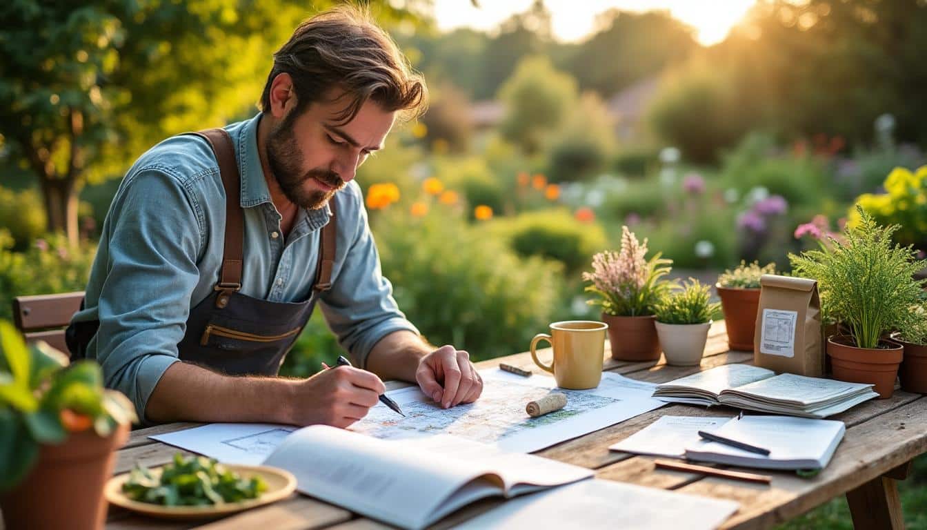 Illustration: Présentation de la planification du potager au printemps : définition, enjeux et bénéfices
