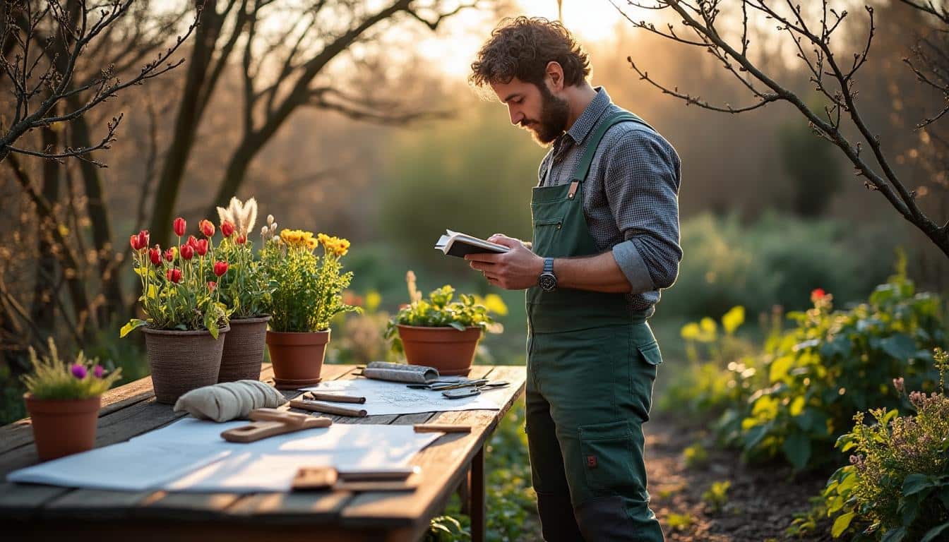 Illustration: Les étapes préparatoires à la planification du potager au printemps