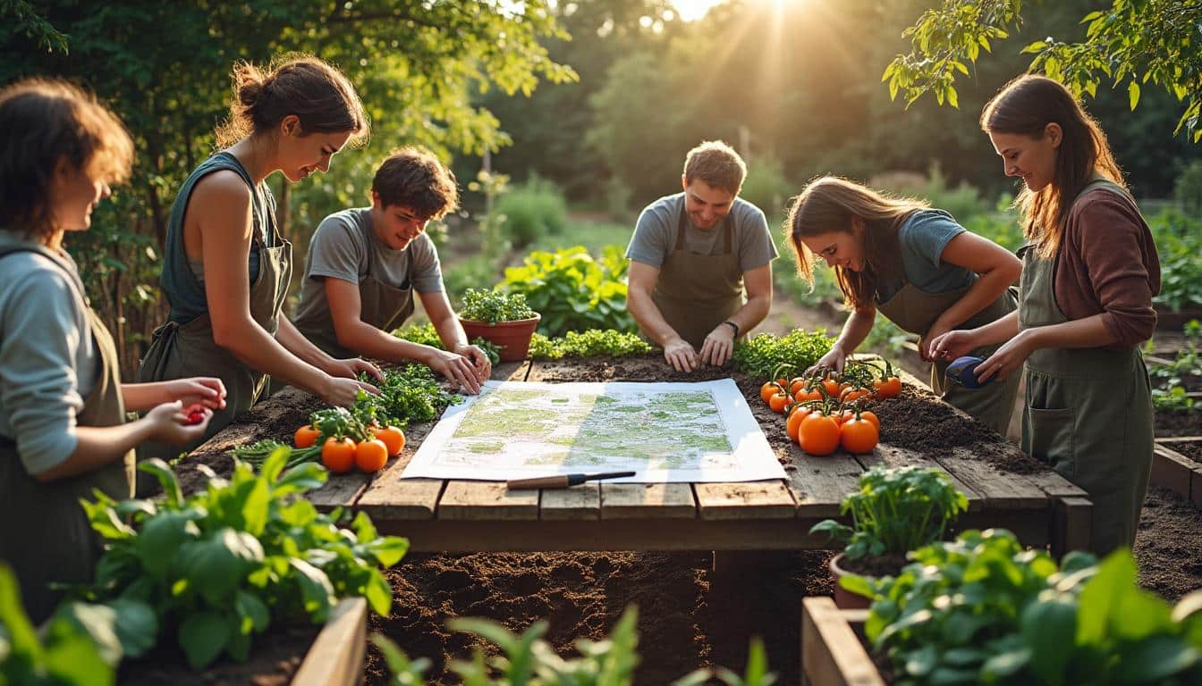 Fonctionnement et organisation d’un potager collectif : guide complet
