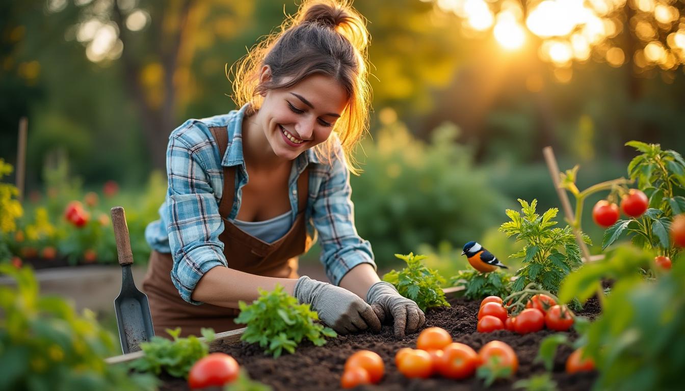 Illustration: Les avantages d’un potager écologique pour débutant