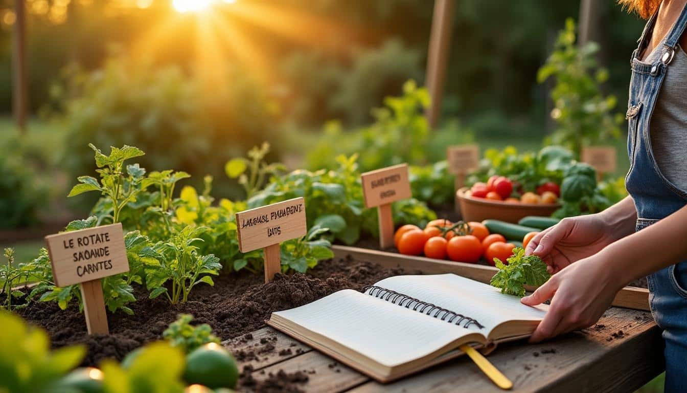 Illustration: Définition et principes de la rotation des cultures au potager