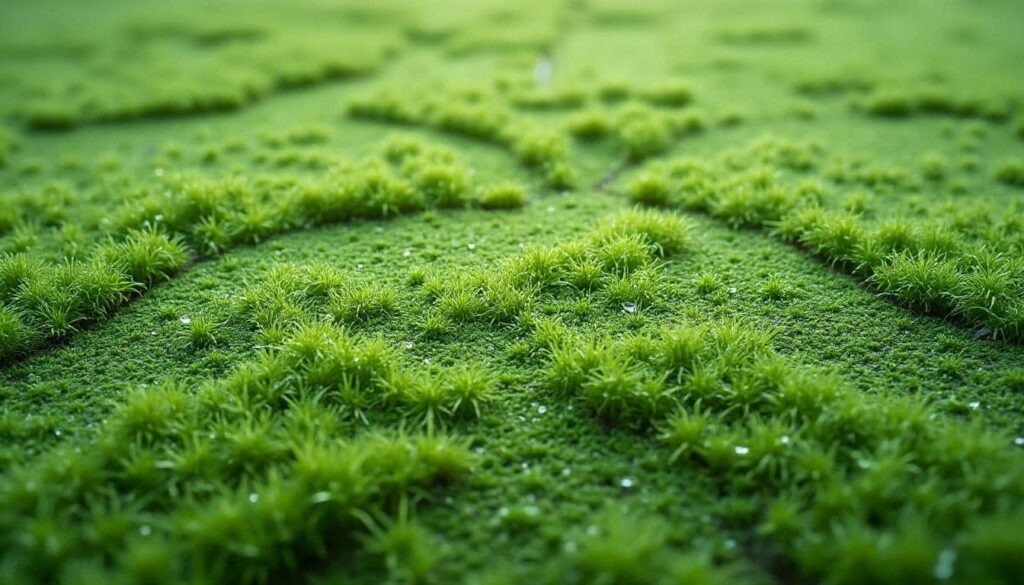La mousse dans les pelouses : causes, solutions et prévention