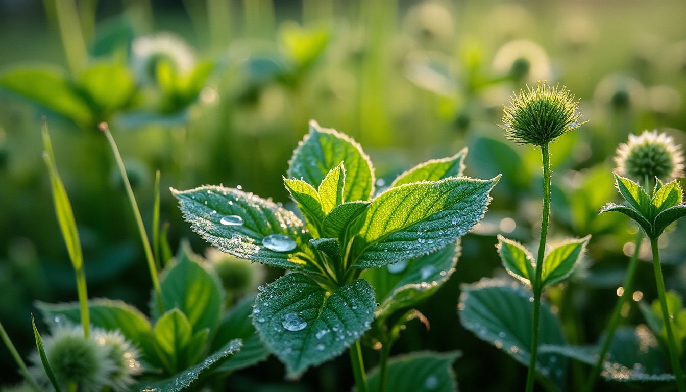 Mauvaises herbes dans la pelouse : guide pour les identifier et les éliminer