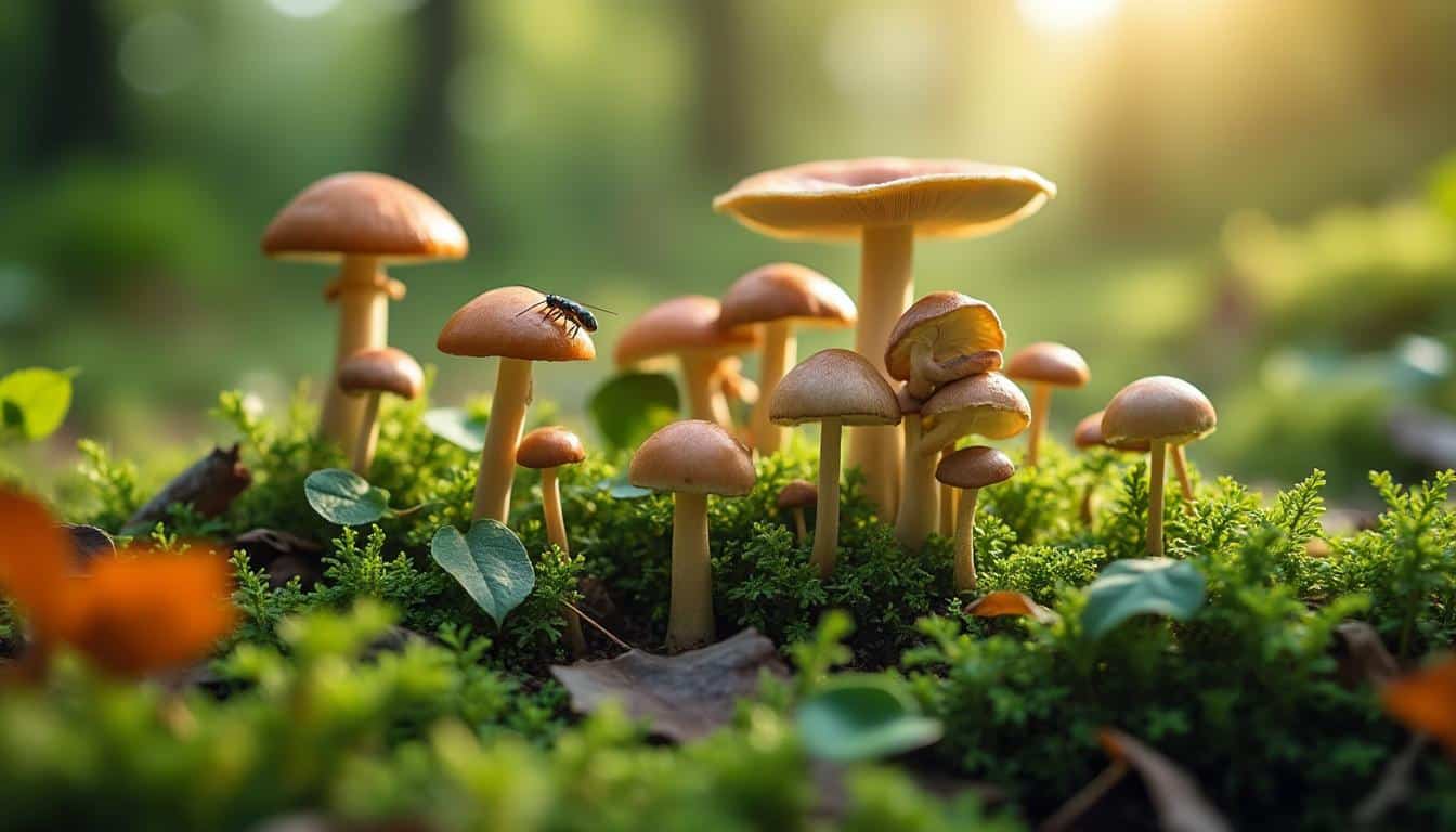Illustration: Comprendre le phénomène du champignon dans la pelouse : définition et rôle écologique