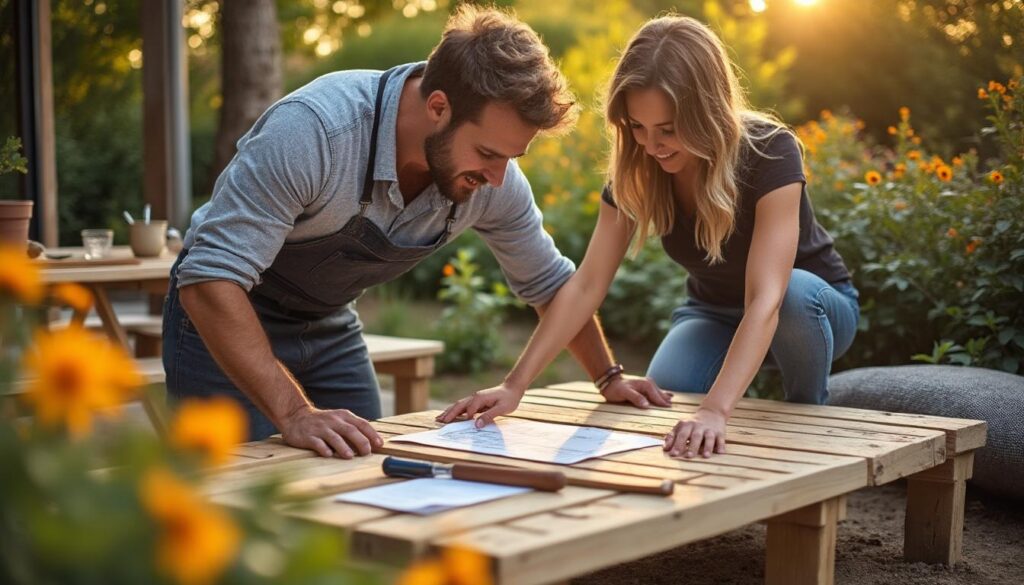 Fabriquer un salon de jardin en bois : idées, plans et astuces DIY