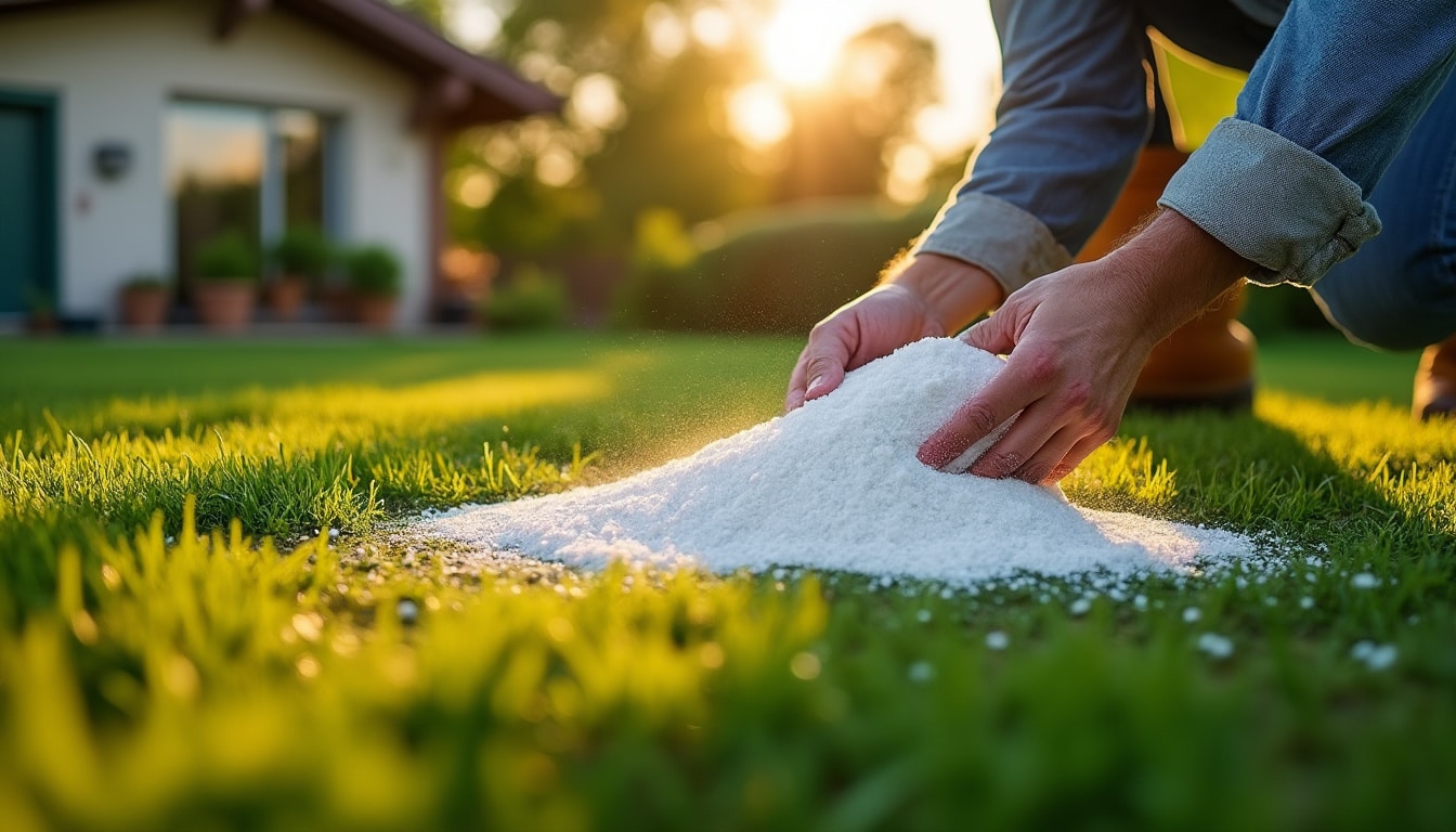 Illustration: Pourquoi utiliser du sulfate de fer sur la pelouse ? Bienfaits et indications