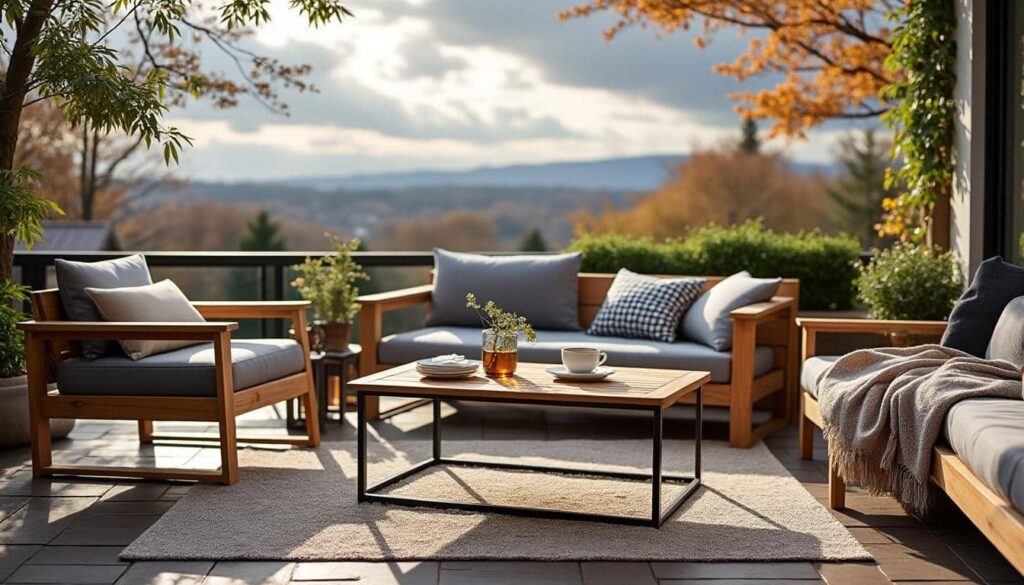 Salon de jardin qui peut rester dehors l’hiver : guide complet