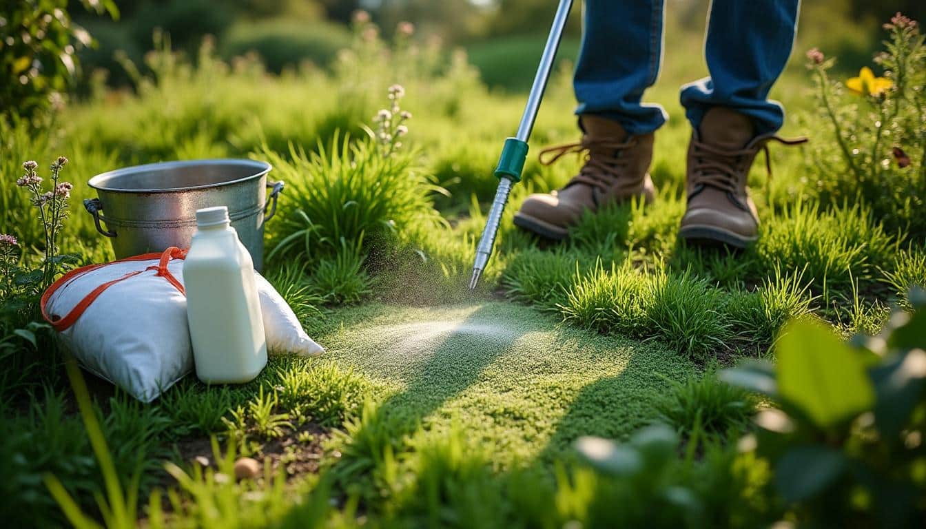 Le sulfate de fer pour la pelouse : guide d’utilisation efficace