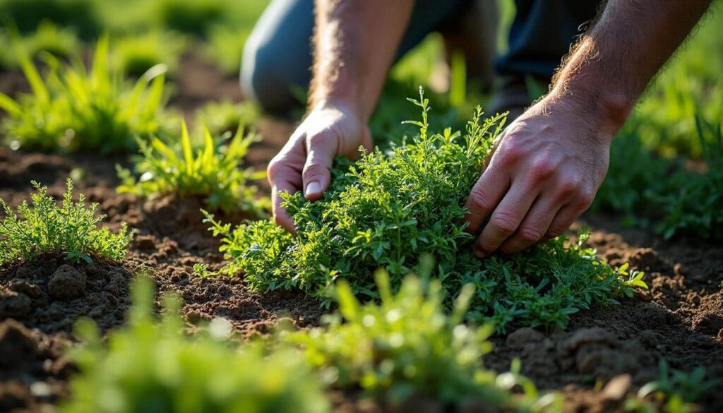 Traitement des mauvaises herbes dans la pelouse : méthodes et astuces efficaces