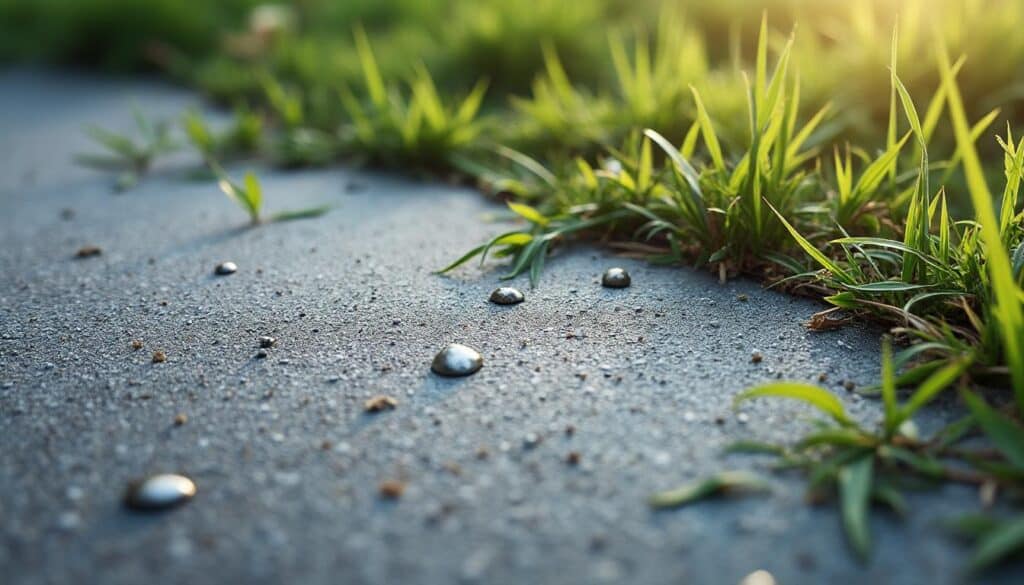 Limiter la migration du gravier d’une allée avec des bordures en métal