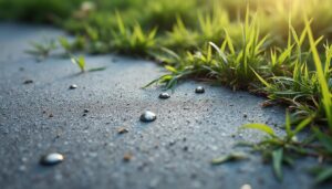 Limiter la migration du gravier d’une allée avec des bordures en métal