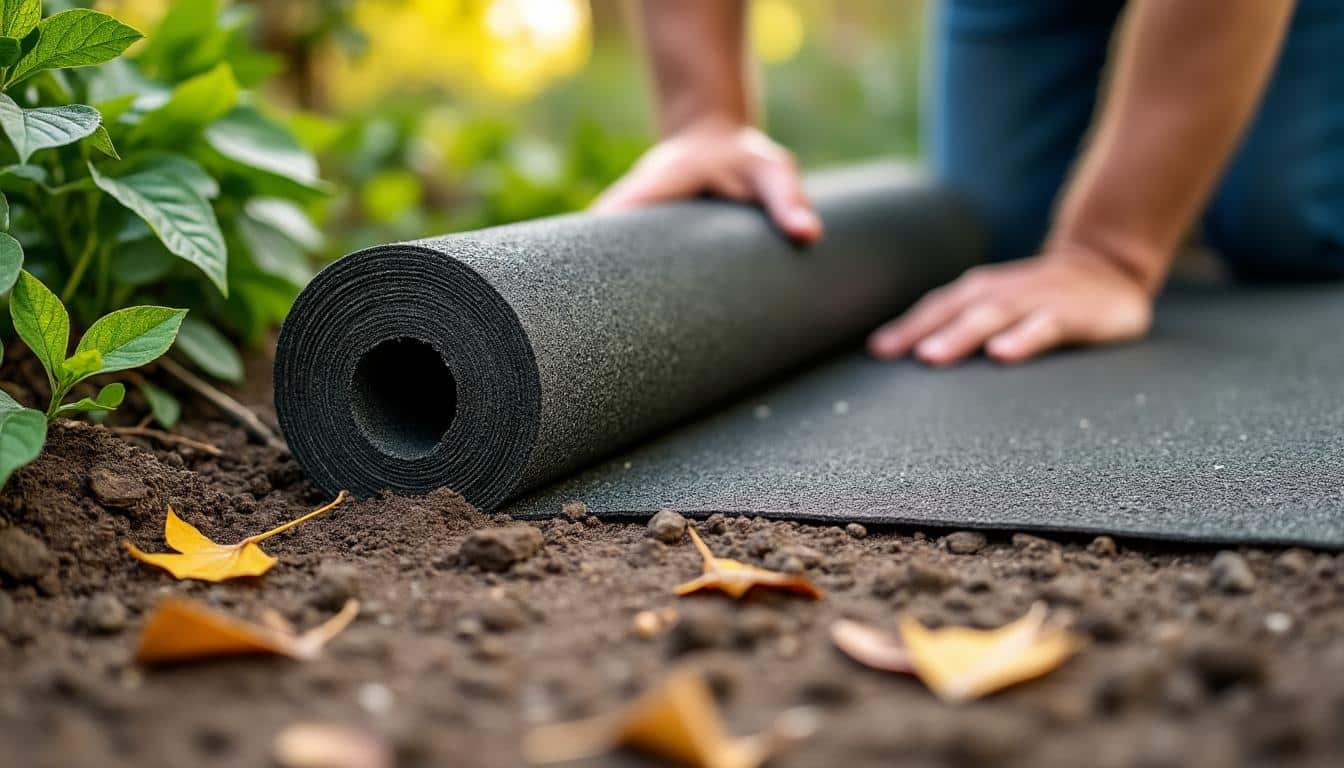 Illustration: Pourquoi la pose d’un géotextile durable change tout pour votre allée en gravier ?