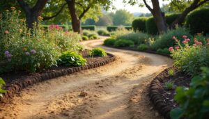 Allée de gravier : rechargement et granulométrie harmonieuse pour un extérieur durable