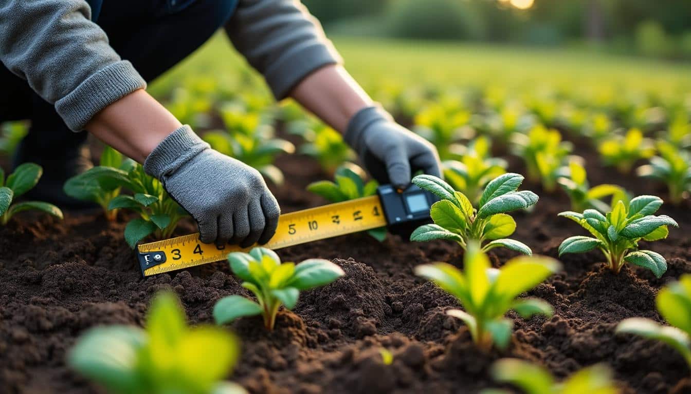 Massif de vivaces : plantation, densité et espacement optimisés
