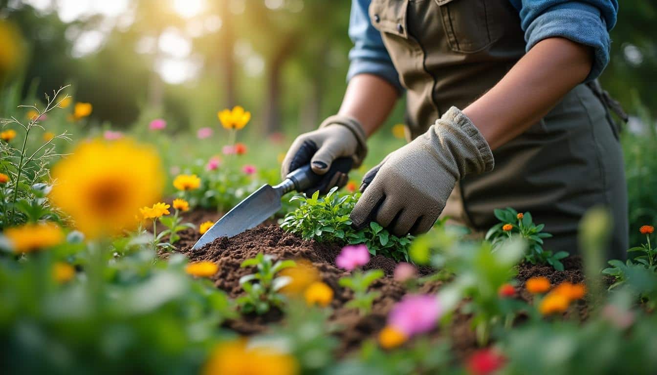 Massif de vivaces : entretien, taille et soins au printemps