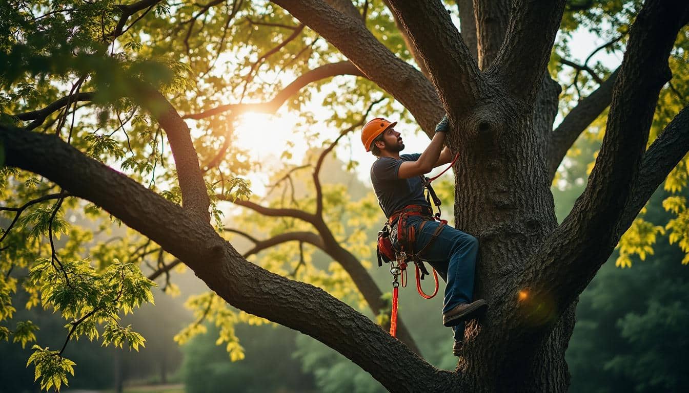 Travailler en extérieur : l'environnement de l'arboriste profession