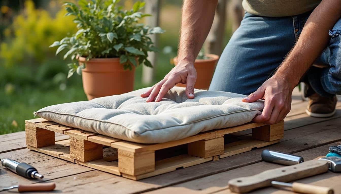 Comment faire un salon de jardin en palette solide et personnalisé