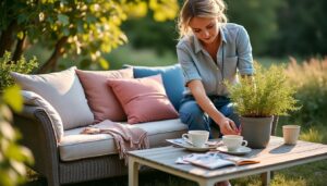 Relooker un salon de jardin en PVC : guide complet et astuces