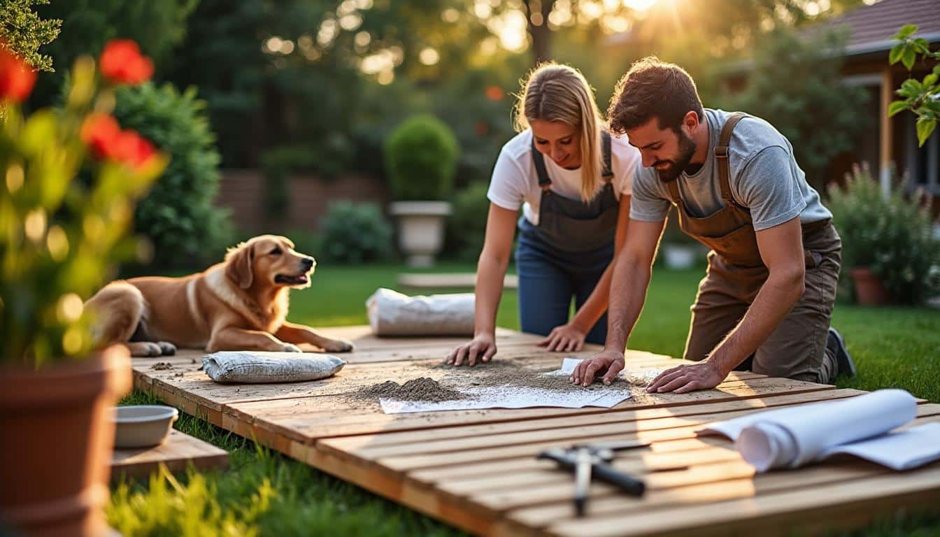 Illustration: Pourquoi opter pour la fabrication d’un salon de jardin en parpaing chez vous ?