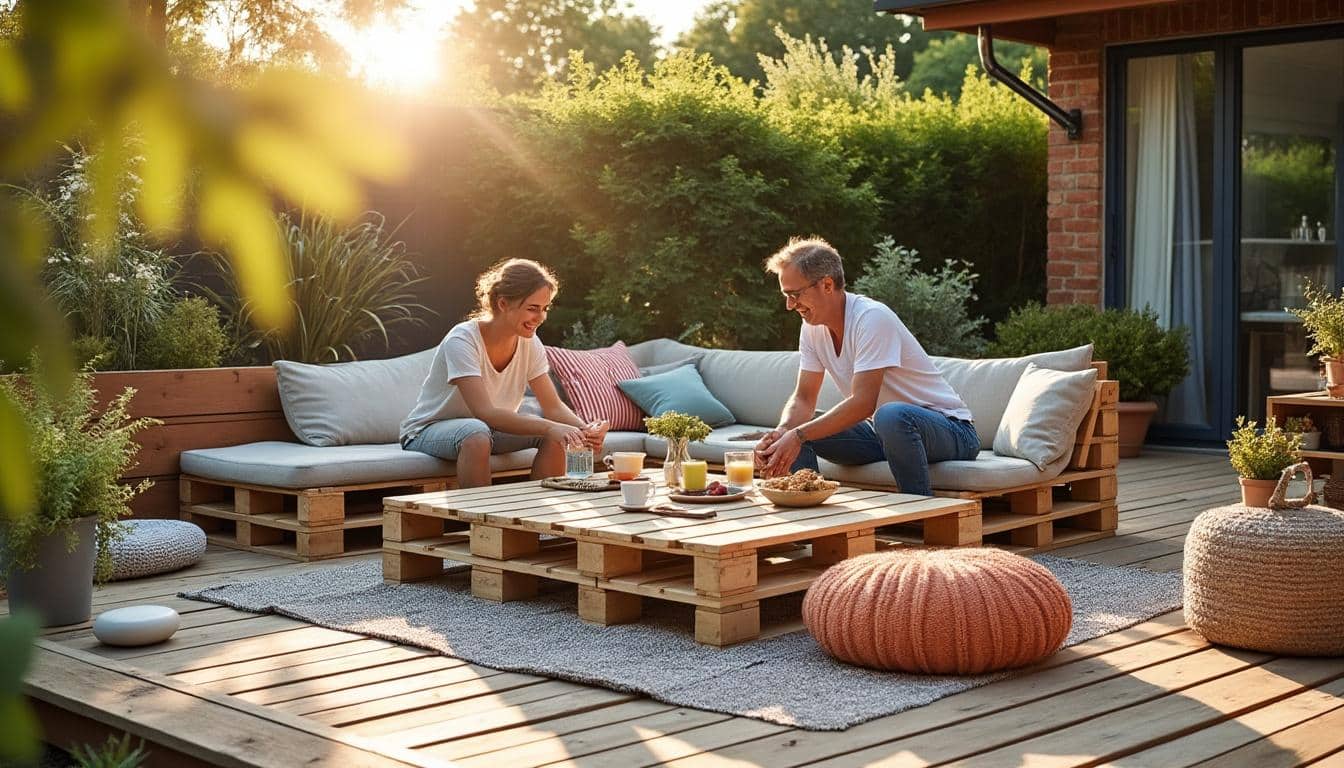 Idée de salon de jardin à faire soi-même : guide complet et astuces