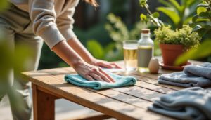 Nettoyer un salon de jardin : astuces pour un entretien efficace