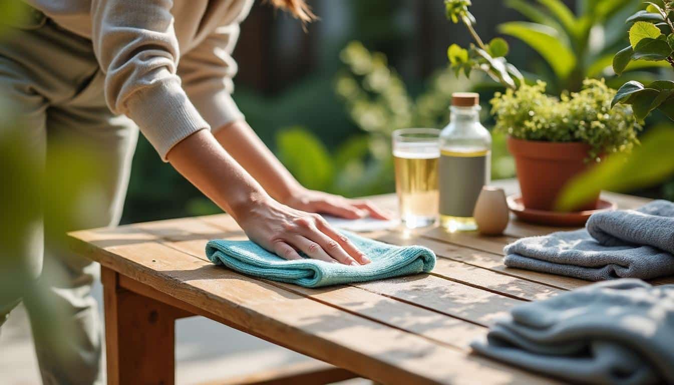 Nettoyer un salon de jardin : astuces pour un entretien efficace