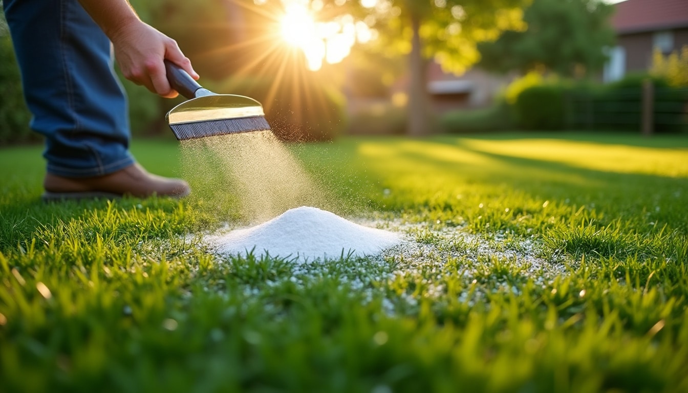 Illustration: Comprendre le rôle du sulfate de fer dans l’entretien de la pelouse