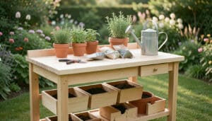 Choisir une table de jardinage en bois sans se tromper