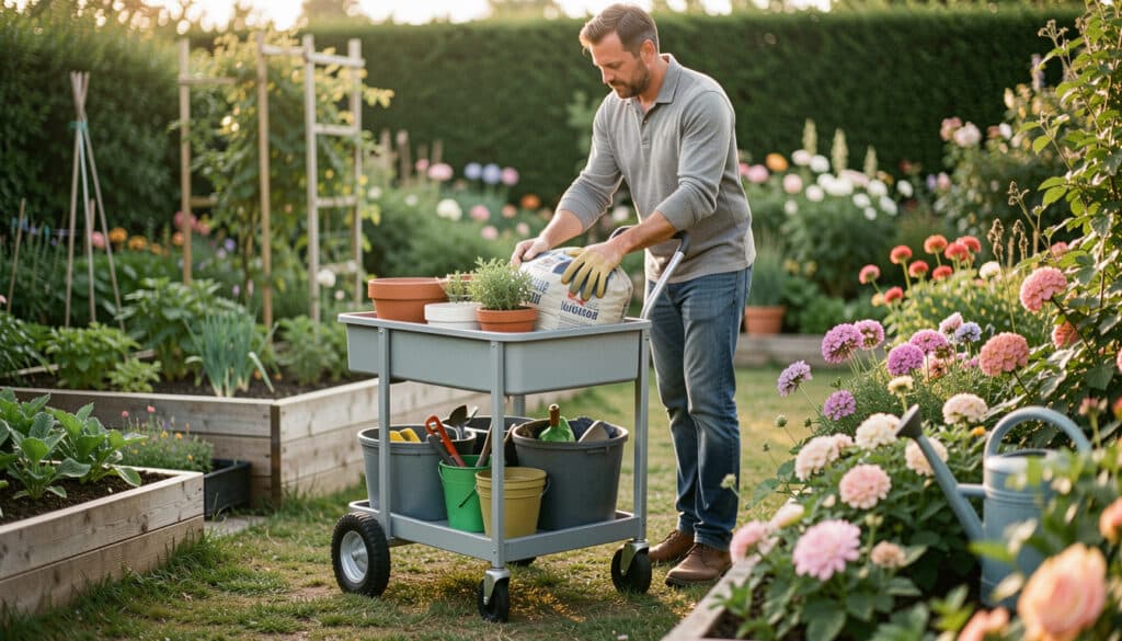 Bien choisir un chariot de jardin selon vos besoins