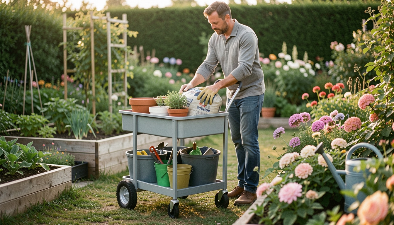 Bien choisir un chariot de jardin selon vos besoins